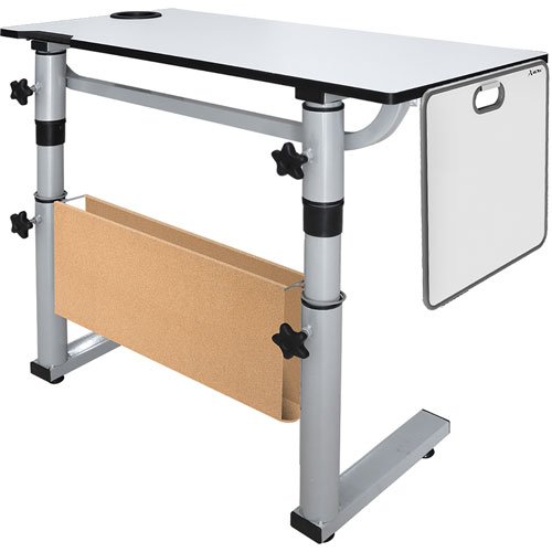 Mesa Alfra Coffice Table Up – 40cm x 80cm – Plegable – Gris – 6046