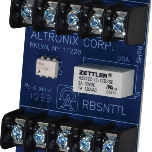 Módulo de Relevador Altronix RBSNTTL – 12-24 VDC – 2 A – Ultrasensitivo   – RBSNTTL