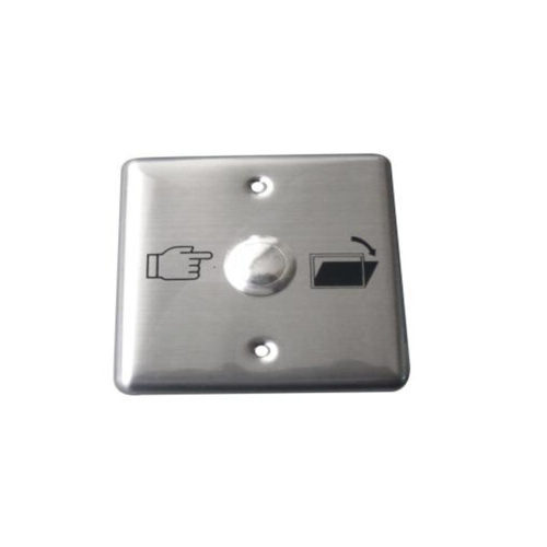 Botón de Salida Anviz AN-ACCK6 – 86 x 86 mm – Acero Inoxidable – Para Apertura de Puertas – Exterior – Compatible con AN-ACCK00 – AN-ACCK6