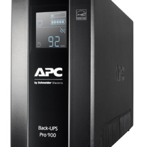 UPS APC BR900MI – 900VA/540W – 6 Contactos – Línea interactiva – LCD – AVR – BR900MI