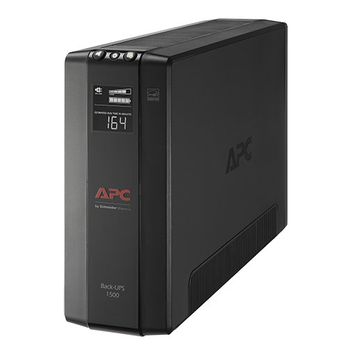 UPS APC Back-UPS Pro – 1500VA/900W – 10 Contactos – Línea interactiva – LCD – AVR – BX1500M-LM60