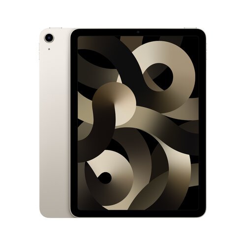 iPad Air – 10.9″ – A Chip M1 – 256GB – Wi-Fi – Cámaras 12MP – iPadOS – Starlight – MM9P3LZ/A