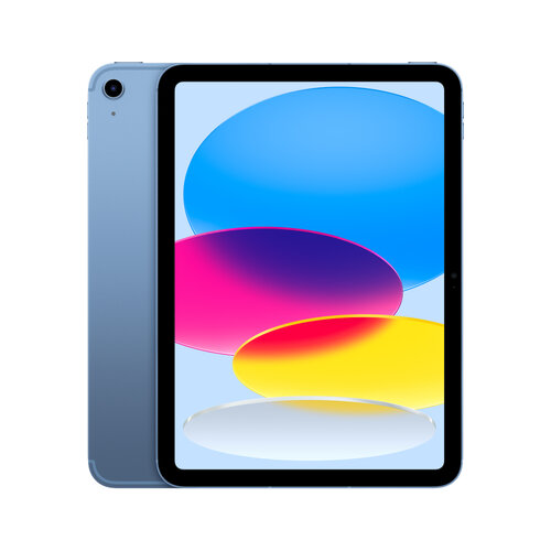 iPad – 10.9″ – A14 Bionic – 64GB – Wi-Fi – Celular – Cámaras 12MP – iPadOS – Azul – MQ6K3LZ/A