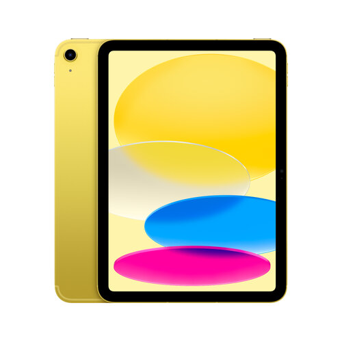 iPad – 10.9″ – A14 Bionic – 64GB – Wi-Fi – Celular – Cámaras 12MP – iPadOS – Amarillo – MQ6L3LZ/A