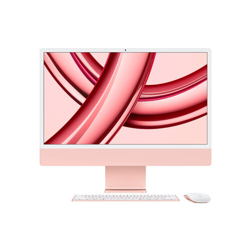 iMac – 24″ – Chip M3 – 8GB – 512GB SSD – 10 GPU – macOS – Rosa – MQRU3E/A