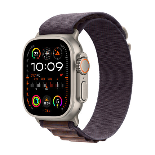 Apple Watch Ultra 2 – 49mm – GPS – Celular – Titanio – Banda Café – Chica – MRER3LZ/A