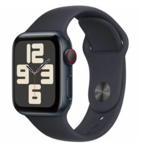 Apple Watch SE – 44mm – Touch – Bluetooth – Wi-Fi – Medianoche – MRH73CL/A