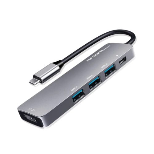 Docking Station ArgomTech One Axess – HDMI/USB – Plata – ARG-UB-0185