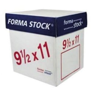 Papel Formastock Blanco 9.5 X 11 1tanto C/3000 - TB0001