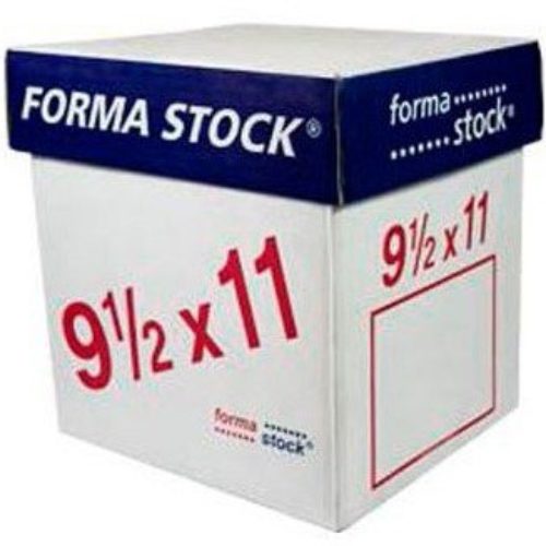 Papel Continuo Formastock Blanco 9.5 X 11 – 4 Tanto C/750 – TB0009