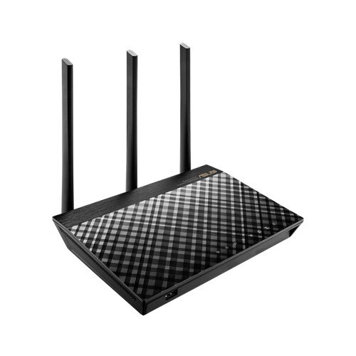 Router ASUS RT-AC66U B1 – 2,4/5 GHz – 1300 Mbit/s – 4x RJ-45 – 3 Antenas – RT-AC66U B1