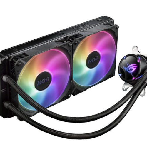 Enfriamiento Líquido ASUS ROG STRIX LC II 280 ARGB – 2 Ventiladores – 2100 RPM – RGB – ROG STRIX LC II 280 ARGB