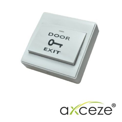 Control de Acceso Axceze AX-B40 – 1 Botón – Blanco – AX-B40