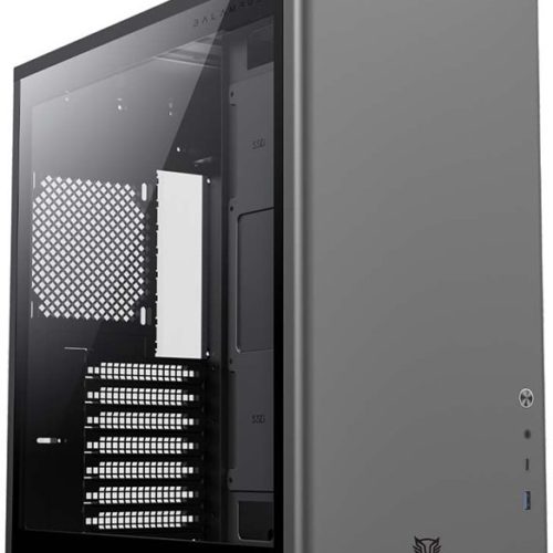 Gabinete Gamer Balam Rush ERIS SPECIAL GM985 – Media Torre – ATX/Micro ATX/Mini ITX – Panel Lateral – Gris – BR-935654