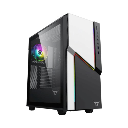 Gabinete Gamer Batauro NHYO – Media Torre – ATX/Micro ATX/ITX – 1 Ventilador – Panel Lateral – NHY-600