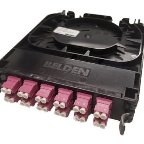 Cassette ECX Belden FC4X12LDFS – 12 Puertos – Multimodo – OM4 – FC4X12LDFS