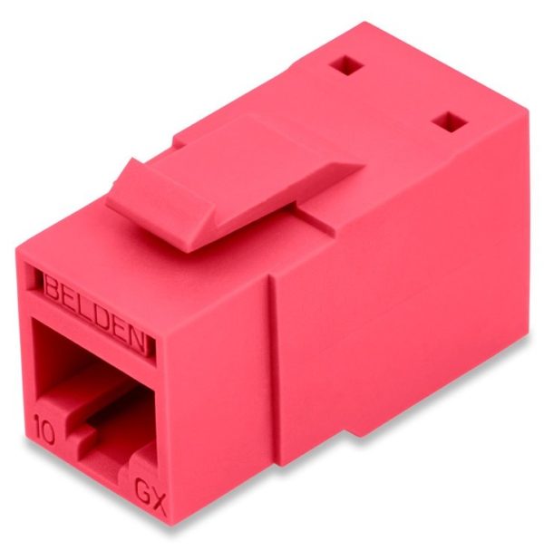 Jack Belden REVconnect - Cat6a - RJ-45 - Rojo - Necesaria para la conexión RVUTT01 - RVAMJKURD-S1