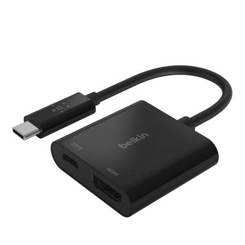 Adaptador Belkin AVC002btBK – USB-C a HDMI/Alimentación USB-C – Negro – AVC002btBK