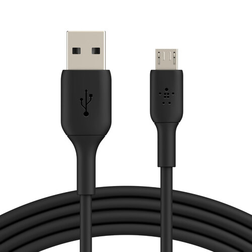 Cable USB Belkin Boost Charge – Micro-USB a USB – 1M – Negro – CAB005bt1MBK