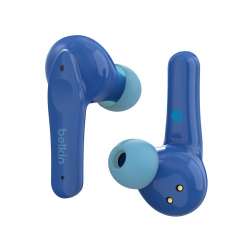 Auriculares Belkin SoundForm Nano – Inalámbrico – Bluetooth – Micrófono – Para Niños – Azul – PAC003btBL