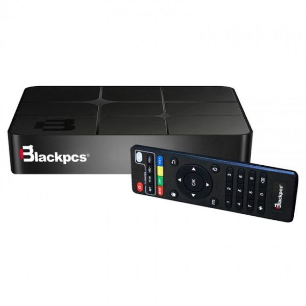 TV Box BLACKPCS - 4K Ultra HD - HDMI - AV - Android - EO404K-BL