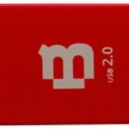 Memoria USB Blackpcs MU2108R – 16GB – USB 2.0 – Rojo – MU2108R-16