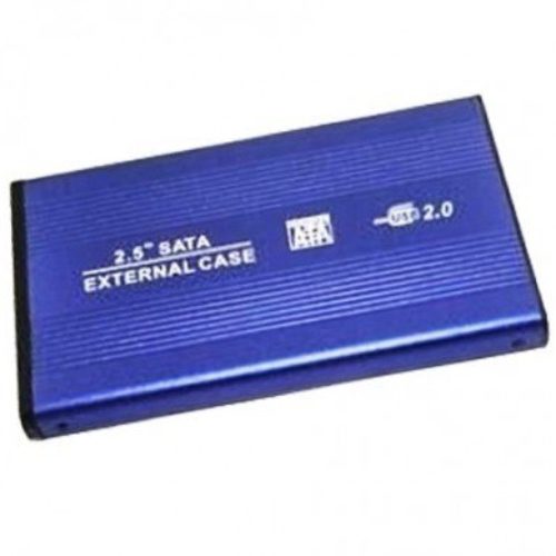 Gabinete BRobotix – 2.5″ – USB 2.0 – SATA – HDD – Azul – 001661