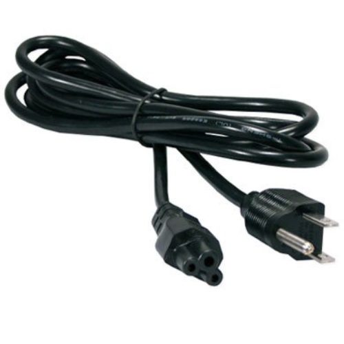 Cable de Corriente para Laptop BRobotix 076889 – Tipo Trébol – 18 AWG – 1.80 Mts – 076889