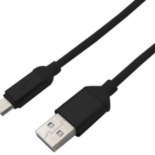 Cable USB BRobotix 161208n – USB a Micro USB – 1.2 metros – Negro – 161208N