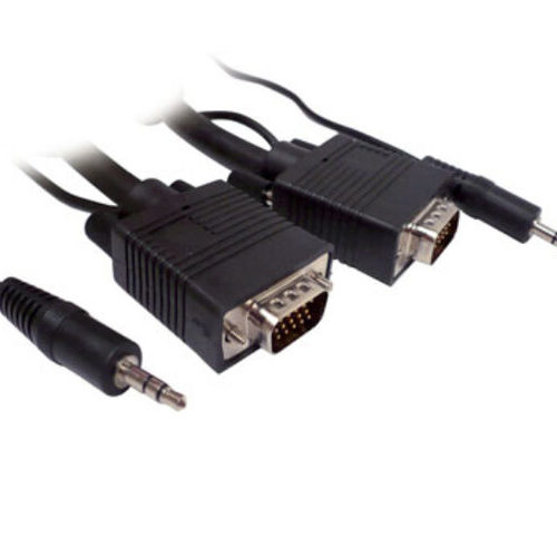 Cable SVGA BRobotix 321700 – Con Audio – Macho a Macho – Para Monitor – 30 Metros – 321700