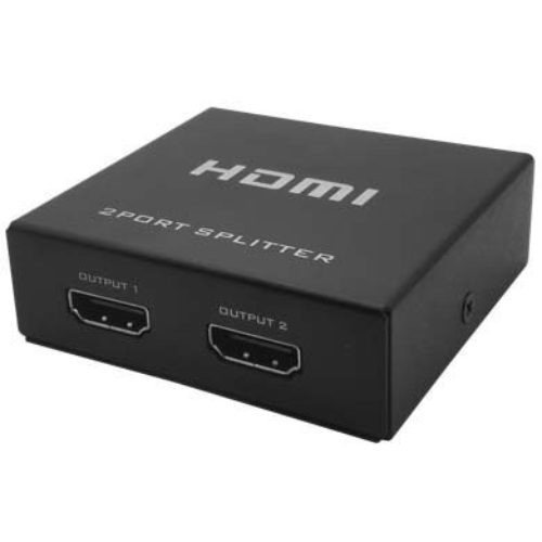 Video Splitter BRobotix 497899 – HDMI – 4K – 2 Dispositivos a 1 PC – 497899