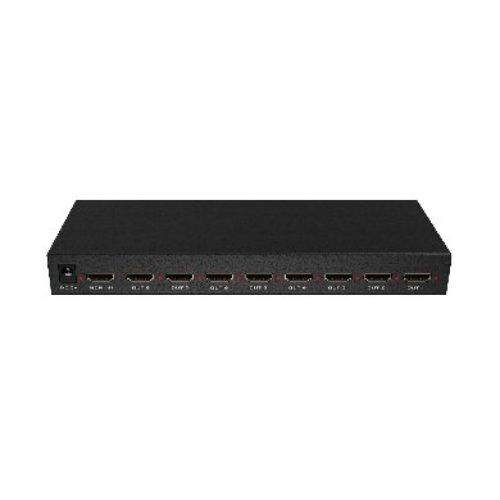 Splitter BRobotix 558766 – 8 HDMI a 1 PC – Negro – 558766