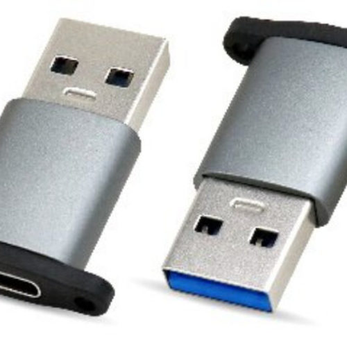 Adaptador USB BRobotix 6000342 – USB 3.0 – USB-C a USB-A – 6000342