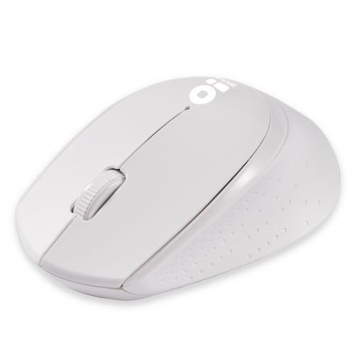 Mouse BRobotix 6000809 – Inalámbrico – Blanco – 6000809