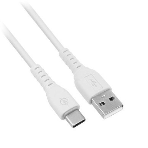 Cable USB-C BRobotix 6001783 – 1 m – Blanco – 6001783