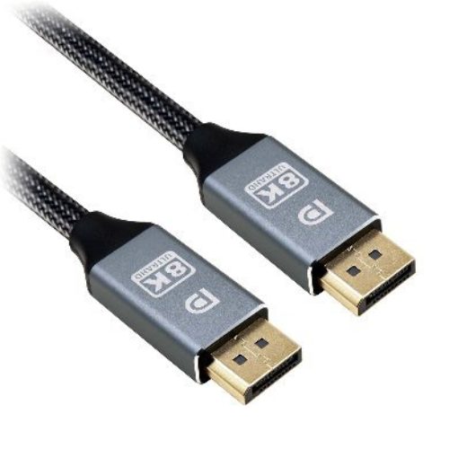 Cable DisplayPort BRobotix 6005224 – Blindado – 2 M – Soporta 8K – 6005224