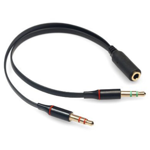 Cable Y BRobotix 651404 – 3.5mm a 2x 3.5mm – Hembra/Macho – 651404