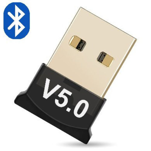 Convertidor BRobotix 651763 – 15 x 32 x 06 mm – USB A a Bluetooth V5.0 – Compatible con Windows/Mac OS – 651763