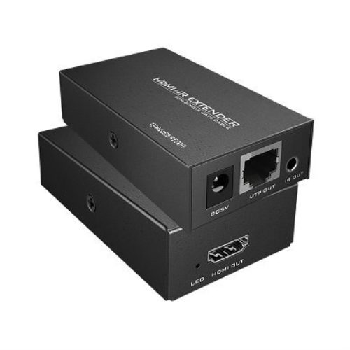 Extensor HDMI BRobotix 651831 – RJ-45 – Cat5e – Hasta 50 Metros – Infrarrojo – 651831
