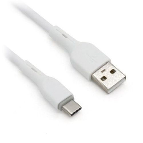 Cable BRobotix – USB-C – USB 2.0 – 1M – Blanco – 963202