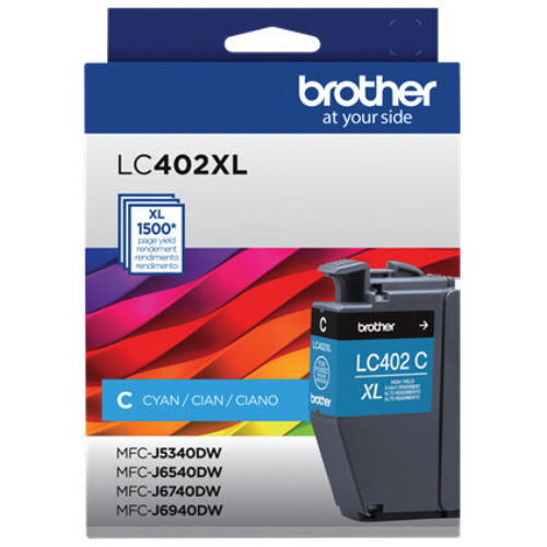 Cartucho de Tinta Brother LC402XL – Cian – LC402XLCS