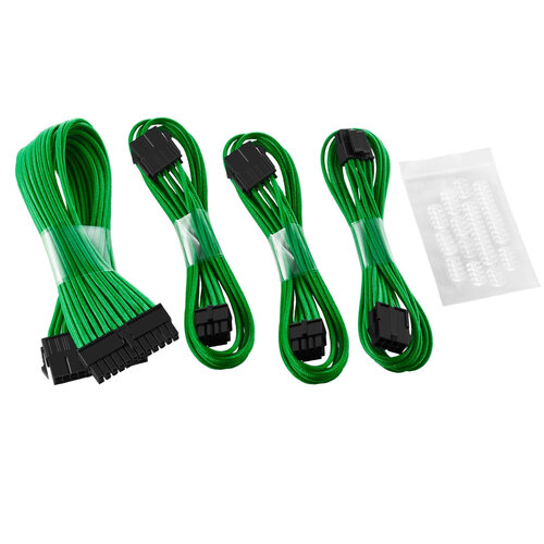 Cable de Alimentación Cablemod ModFlex Basic – Dual 6+2 Pin – Verde – CM-CAB-BKIT-N62KLG-R
