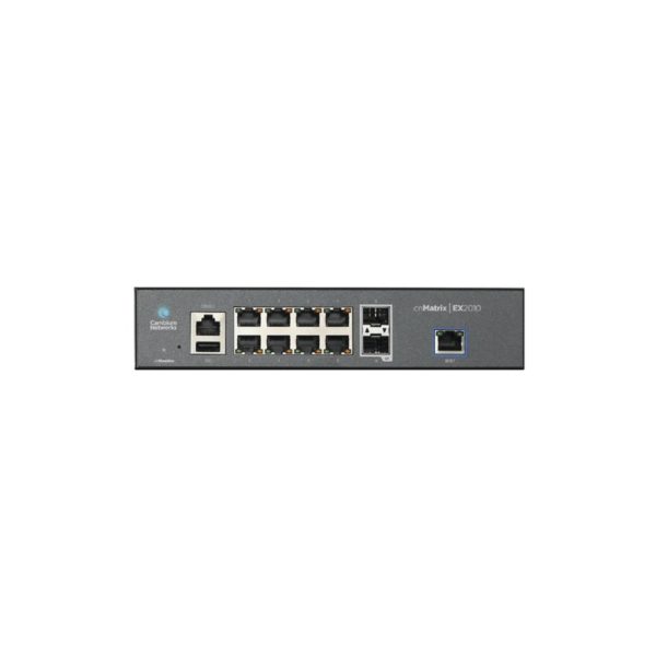 Switch Cambium Networks cnMatrix EX2010 - 8 Puertos - Gigabit - 2 SFP - Gestionado - MX-EX2010XXA-U