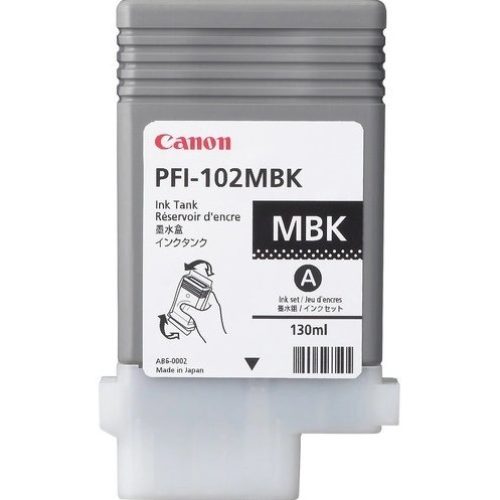 Tinta Canon PFI-102MBK – Negro Mate – 130ML – 0894B001
