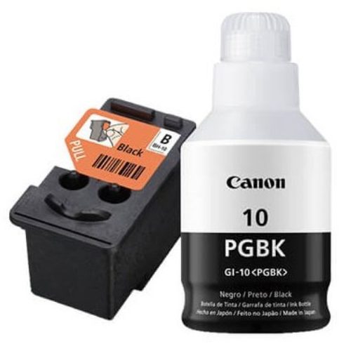 Kit Cabezal de Tinta Canon – BH-10 de Tinta Negra – GI-10 de Tinta Negra – 3418C005AA