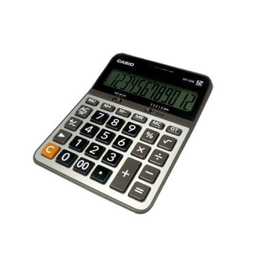 Calculadora Casio DX-120B-S-MC – 12 Dígitos – DX-120B-S-MC
