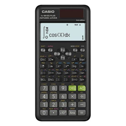Calculadora Científica CASIO FX-991LA PLUS-2 – 12 Dígitos – 417 Funciones – Pantalla Matriz – FX-991LA PLUS-2