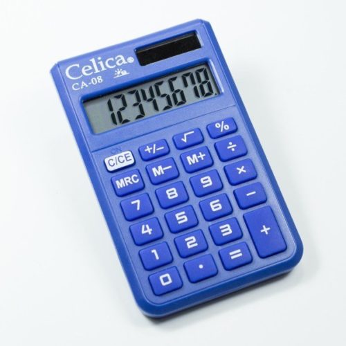 Calculadora Celica CA-08 – 8 Dígitos – Azul – CA-08-BE