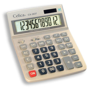 Calculadora de Escritorio Celica CA-2637 - 12 Dígitos - CA-2637