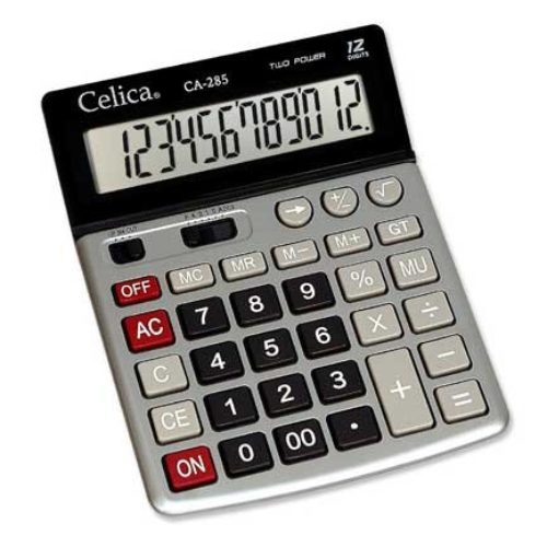 Calculadora de Escritorio Celica CA-285 – 12 Dígitos – CA-285